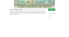Desktop Screenshot of greenlivingjournal.org